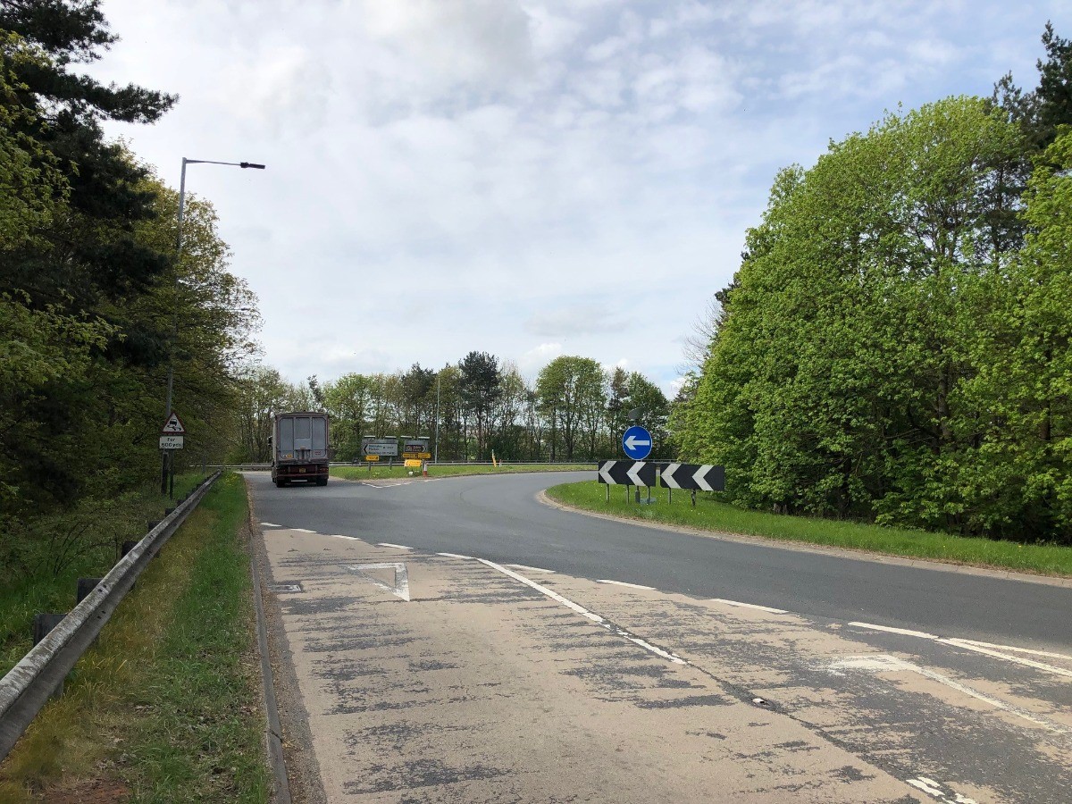 Safety improvements on A64 junction to enter their next phase